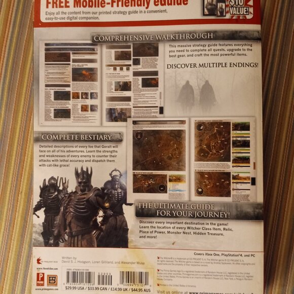 The Witcher 3: Wild Hunt: Prima Official Game Guide - Picture 2 of 2